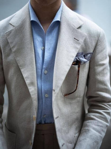 Good example of a shirt and jacket