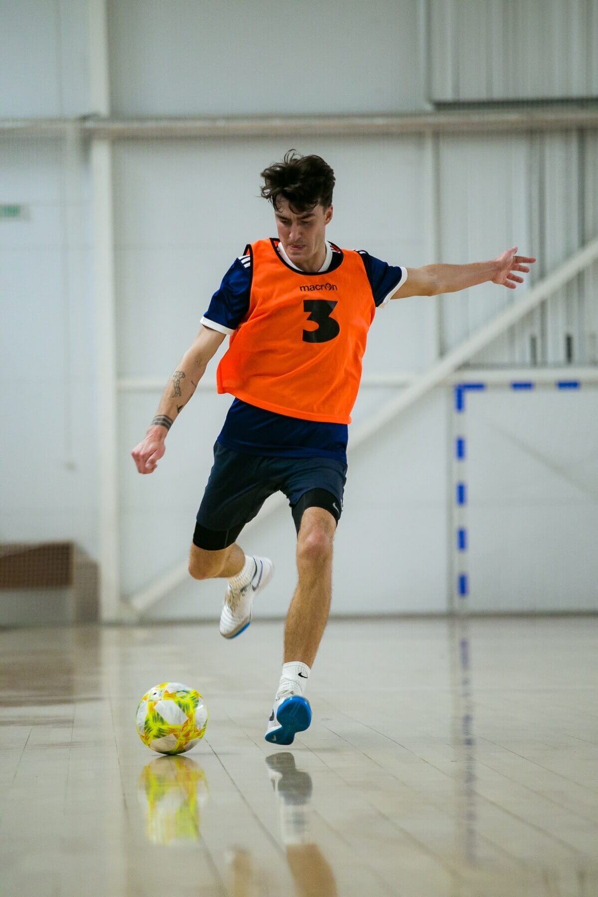 man in football kit