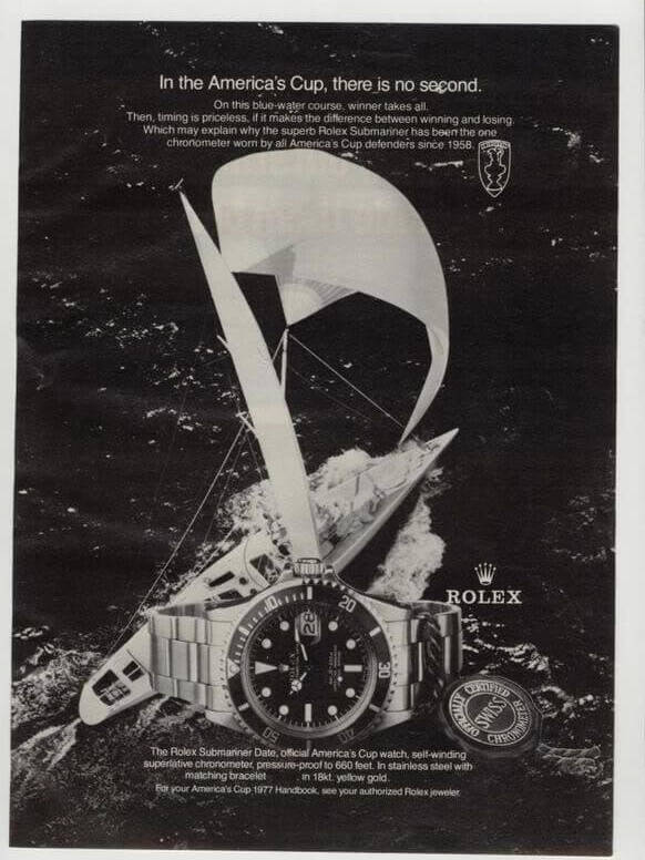 famous vintage rolex ads