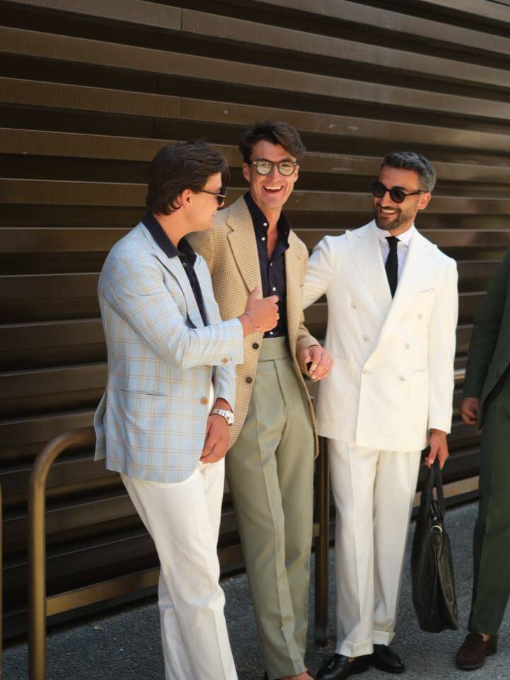 gentleman style on pitti