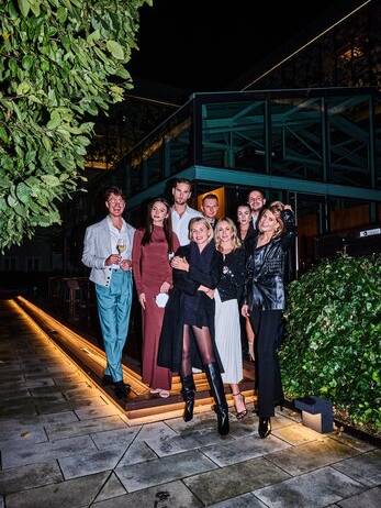 team of Santoni boutique in Warsaw men's accessories and shoes