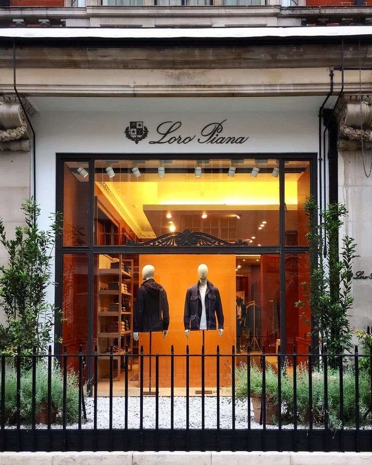 What Loro Piana boutiques look like stylish menswear