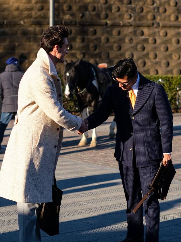 Pitti uomo is an event for gentlemen Pitti Uomo 107